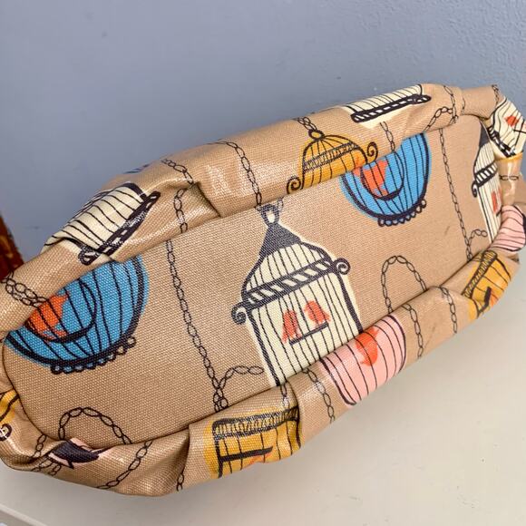 Fossil Key-Per Birdcage Multicolor Coated Canvas Shoulder Bag - Picture 3 of 5